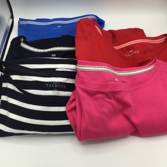 Talbots Tops - Bundle Of Talbots Size XL Long Sleeve Basic Shirts